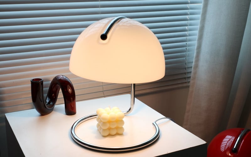 MP Classic Bauhaus CATO Glass Table Lamp - Pudding Aromatherapy Lamp