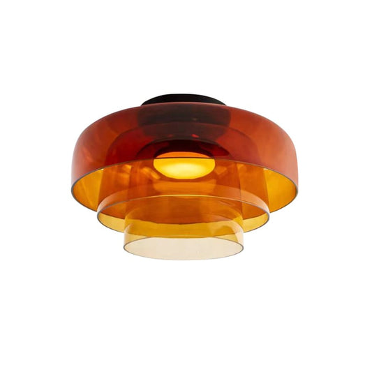 Glass Multi-layer Cake Sconce